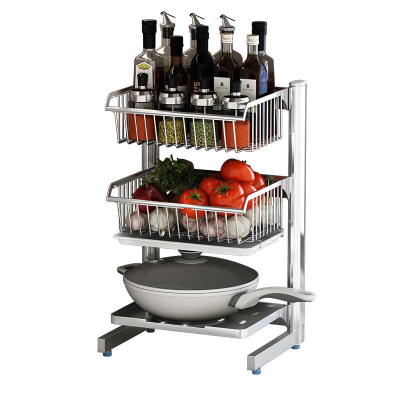 Kitchen pot storage rack 56