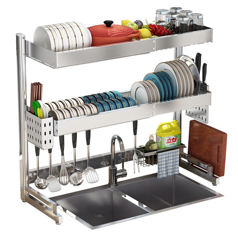 Kitchen sink dish rack dish drain rack 19 01