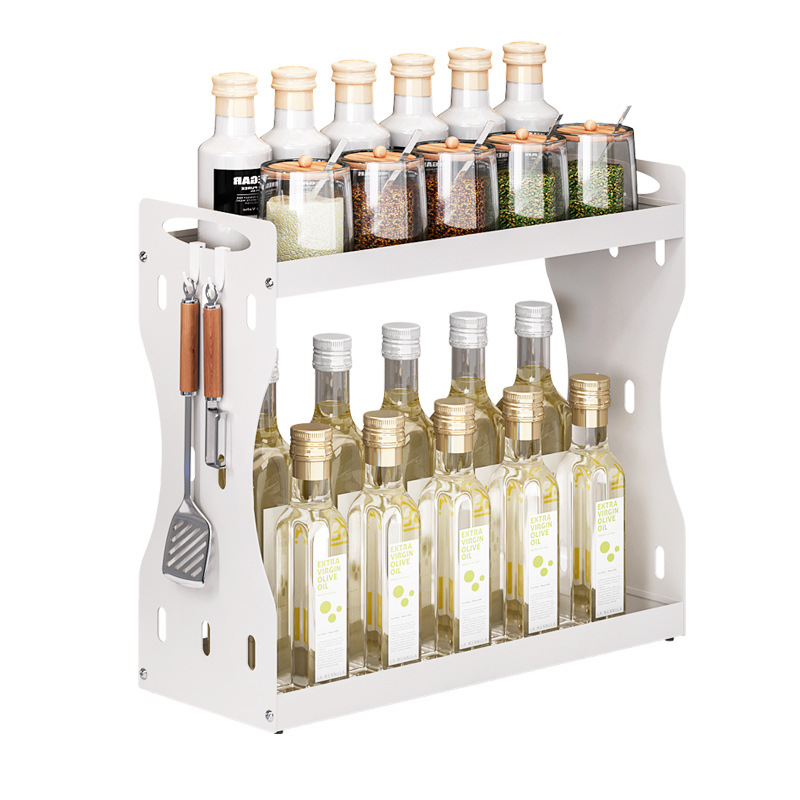 Kitchen spice rack countertop small storage rack 5 01