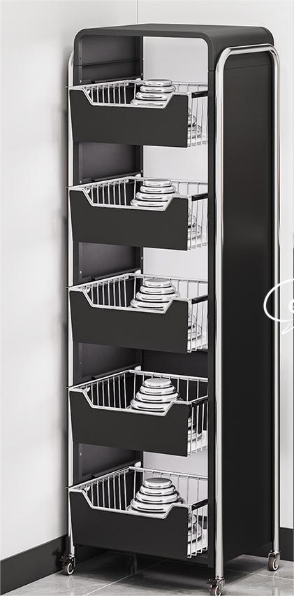 Kitchen vegetable rack floor multi-layer rack 39 02