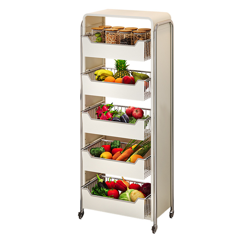 Kitchen vegetable rack floor multi-layer vegetable rack 37 01